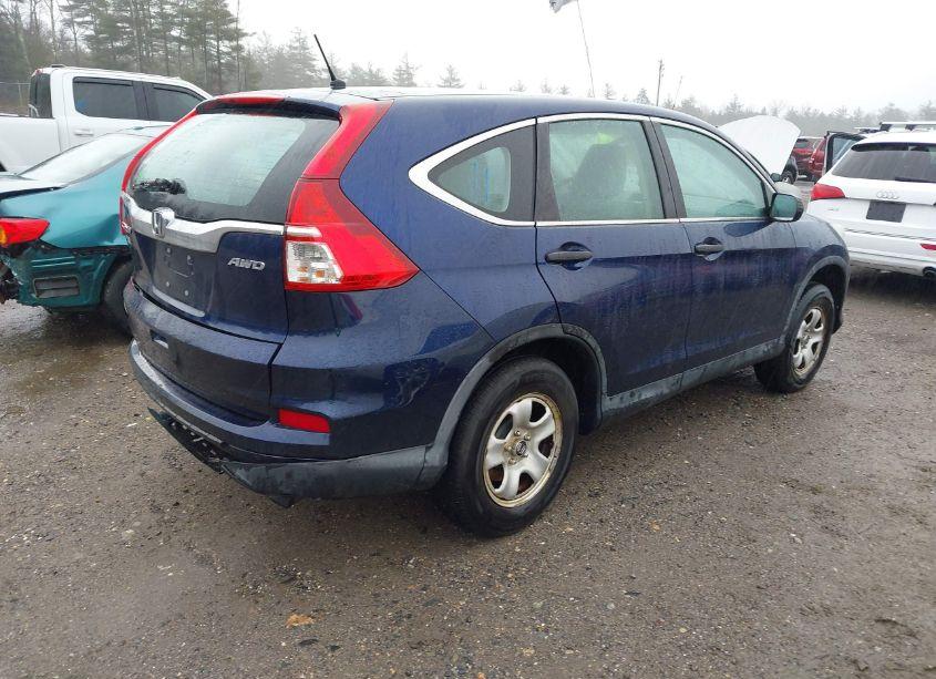 Photo 4 of 2015 Honda Cr-v LX (VIN 2HKRM4H3XFH630492)