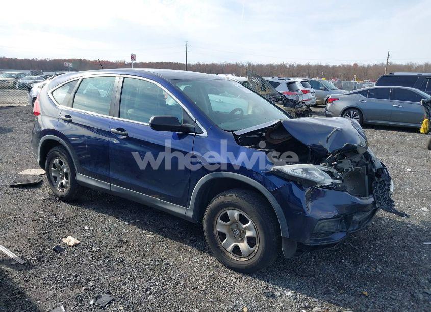 2015 Honda Cr-v LX (VIN 2HKRM4H3XFH693608) main photo