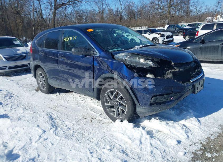 2016 Honda Cr-v SE (VIN 2HKRM4H40GH650826) main photo