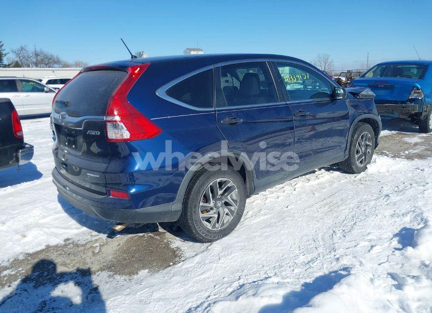 Photo 4 of 2016 Honda Cr-v SE (VIN 2HKRM4H40GH650826)