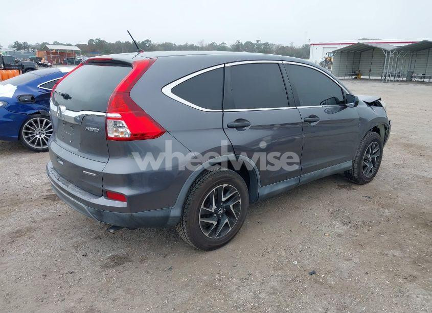 Photo 4 of 2016 Honda Cr-v SE (VIN 2HKRM4H40GH674060)