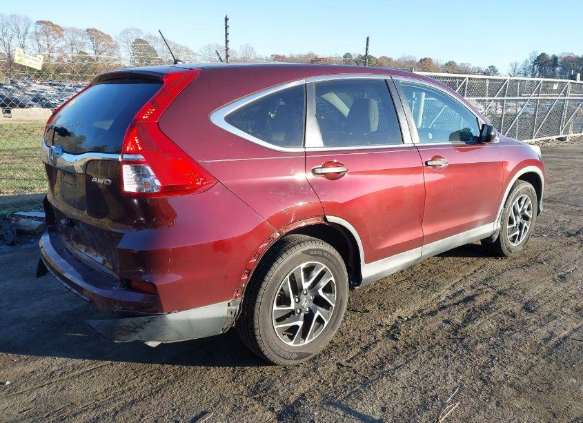 Photo 4 of 2016 Honda Cr-v SE (VIN 2HKRM4H41GH631945)