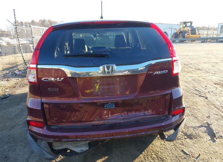 Photo 6 of 2016 Honda Cr-v SE (VIN 2HKRM4H41GH631945)
