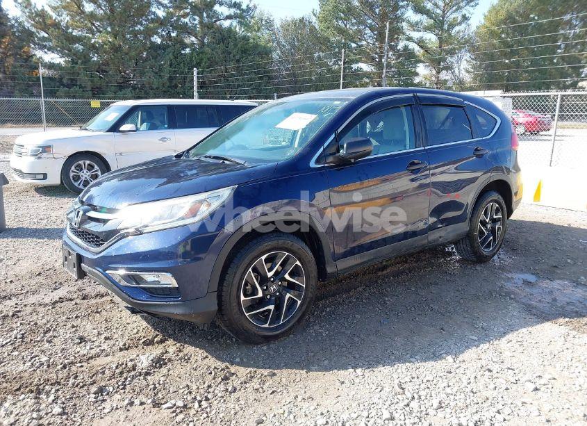 Photo 2 of 2016 Honda Cr-v SE (VIN 2HKRM4H41GH712122)