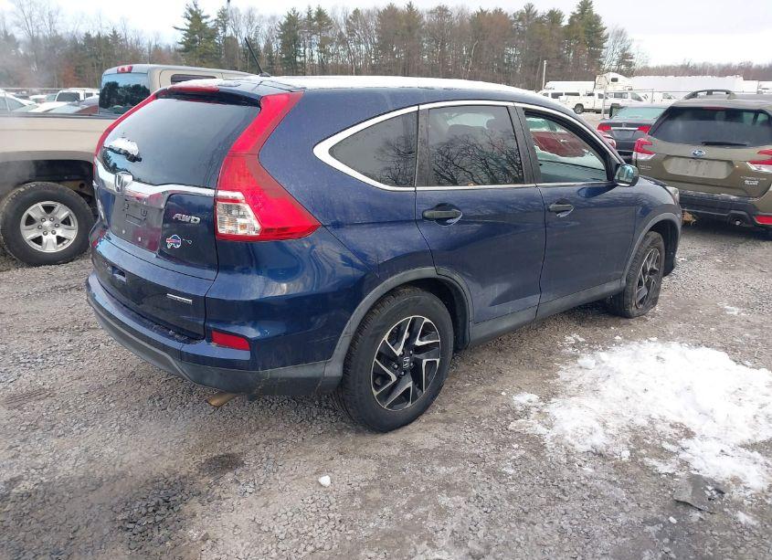 Photo 4 of 2016 Honda Cr-v SE (VIN 2HKRM4H42GH726255)