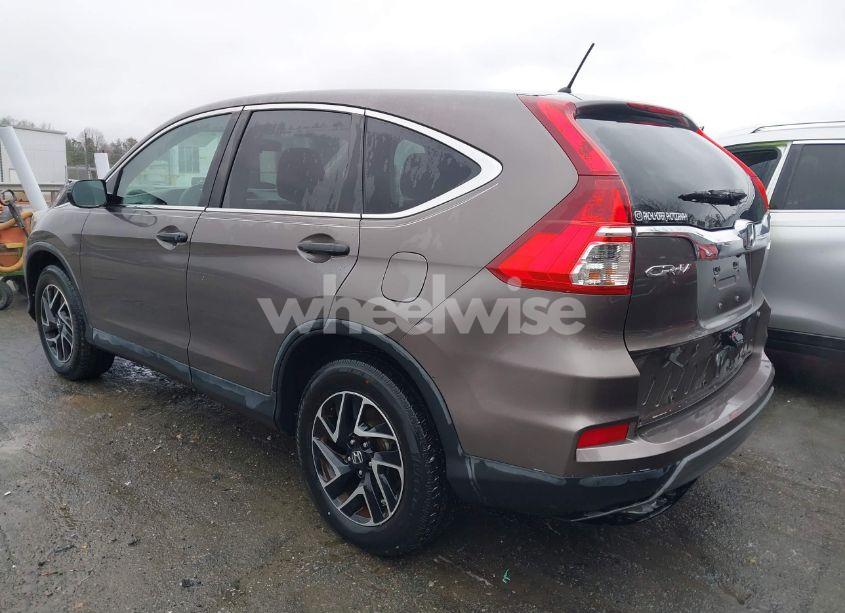 Photo 3 of 2016 Honda Cr-v SE (VIN 2HKRM4H43GH652733)