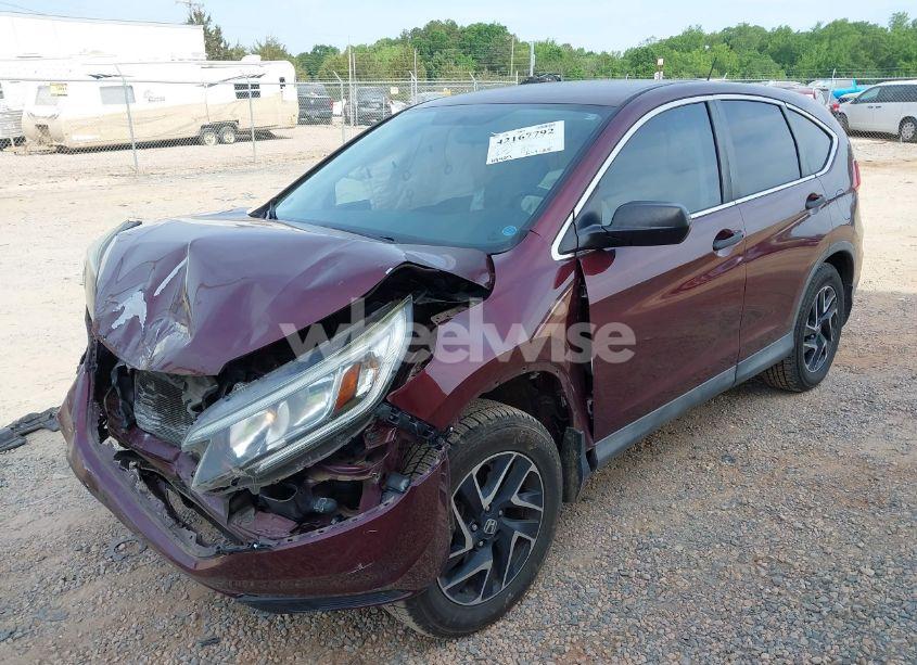 Photo 2 of 2016 Honda Cr-v SE (VIN 2HKRM4H44GH651798)