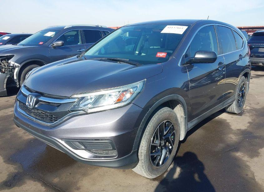 Photo 2 of 2016 Honda Cr-v SE (VIN 2HKRM4H48GH653652)