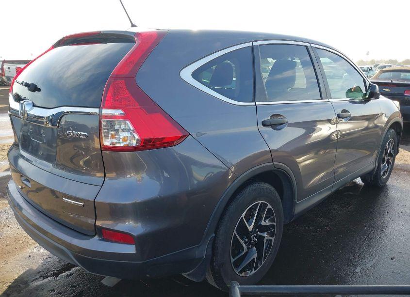 Photo 4 of 2016 Honda Cr-v SE (VIN 2HKRM4H48GH653652)