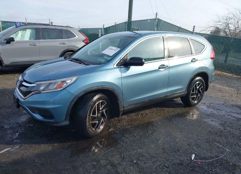 Photo 2 of 2016 Honda Cr-v SE (VIN 2HKRM4H48GH711534)