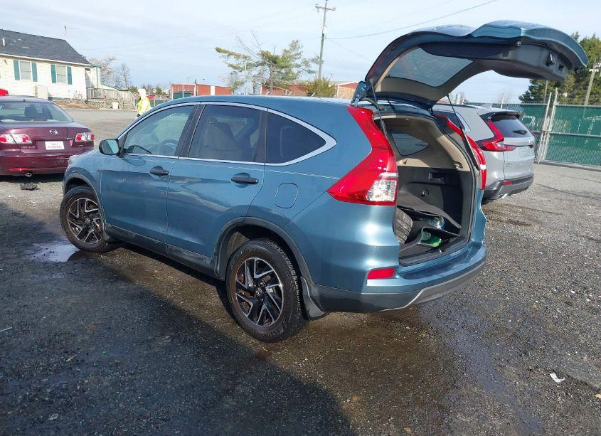 Photo 3 of 2016 Honda Cr-v SE (VIN 2HKRM4H48GH711534)
