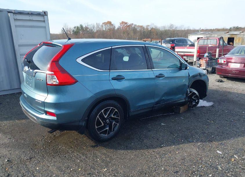 Photo 4 of 2016 Honda Cr-v SE (VIN 2HKRM4H48GH711534)