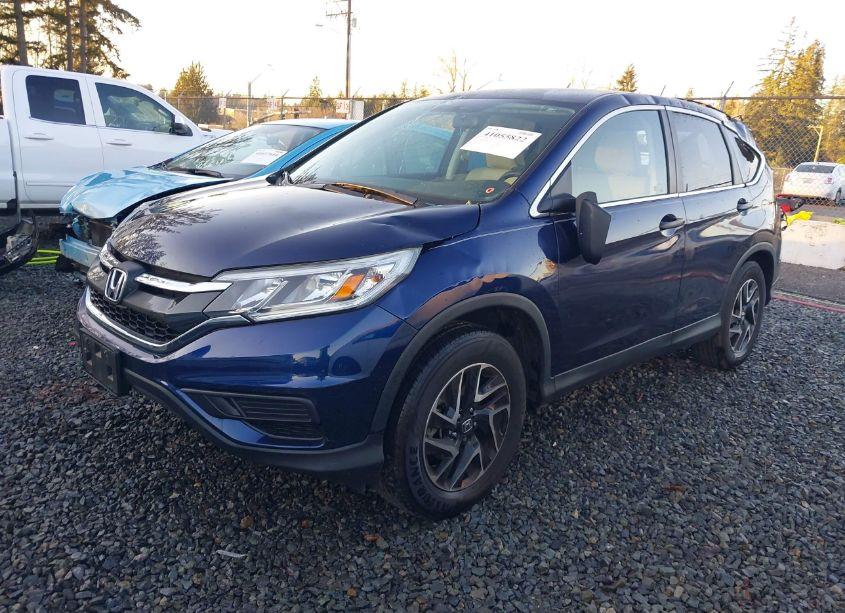 Photo 2 of 2016 Honda Cr-v SE (VIN 2HKRM4H4XGH698673)