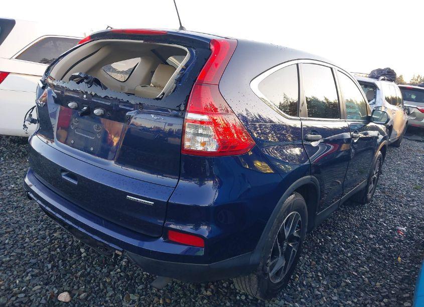 Photo 4 of 2016 Honda Cr-v SE (VIN 2HKRM4H4XGH698673)