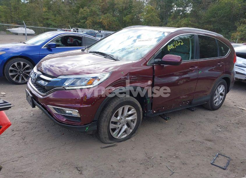 Photo 2 of 2015 Honda Cr-v EX (VIN 2HKRM4H50FH629529)