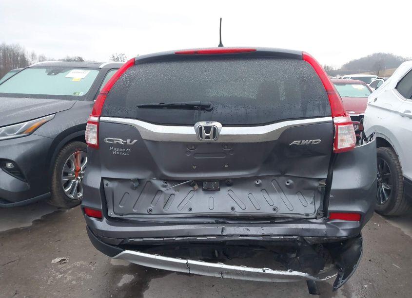 Photo 6 of 2016 Honda Cr-v EX (VIN 2HKRM4H50GH727980)