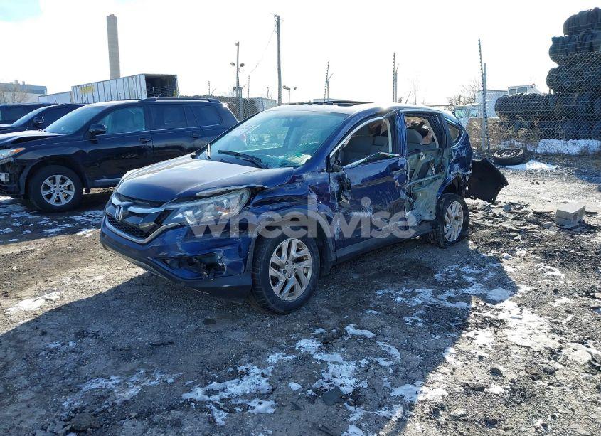Photo 2 of 2016 Honda Cr-v EX (VIN 2HKRM4H53GH721185)