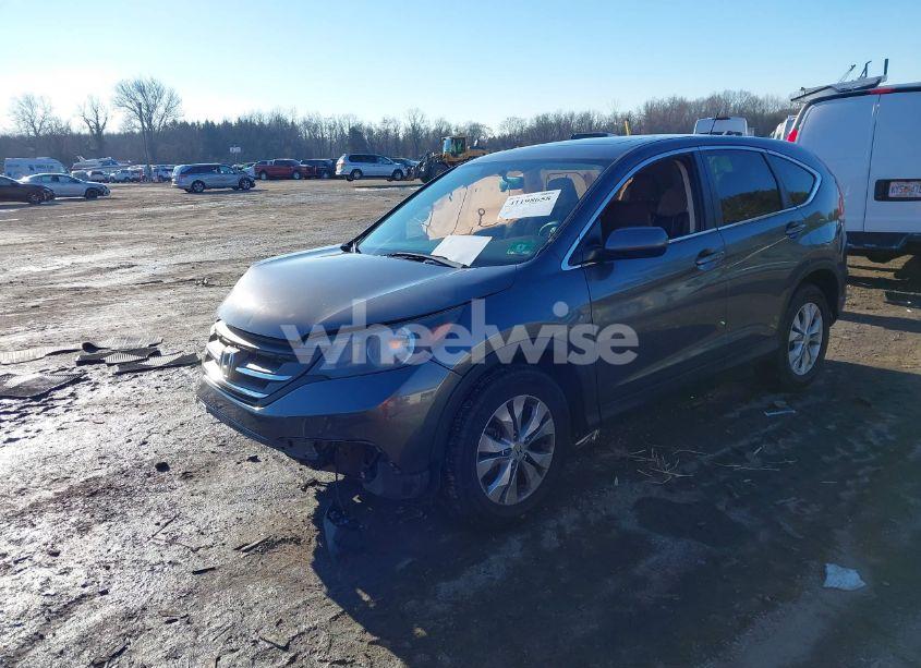 Photo 2 of 2014 Honda Cr-v EX (VIN 2HKRM4H54EH656750)