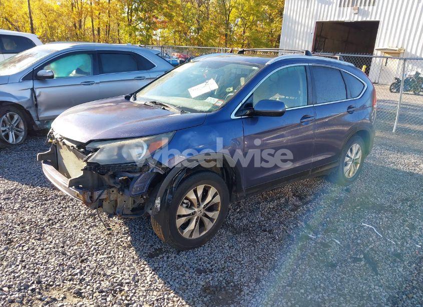 Photo 2 of 2014 Honda Cr-v EX (VIN 2HKRM4H59EH641399)