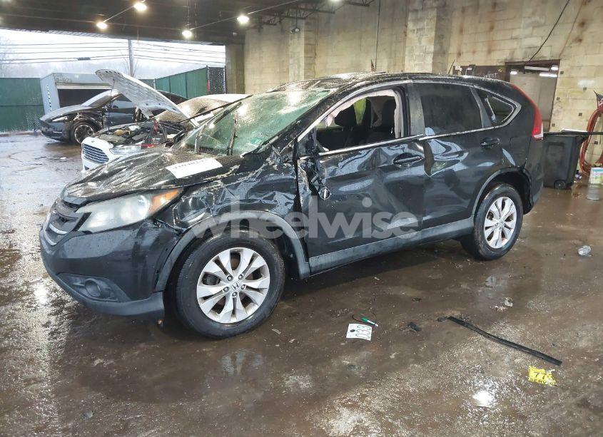 Photo 2 of 2014 Honda Cr-v EX (VIN 2HKRM4H59EH702122)