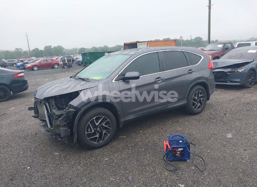 Photo 2 of 2016 Honda Cr-v EX (VIN 2HKRM4H59GH618823)
