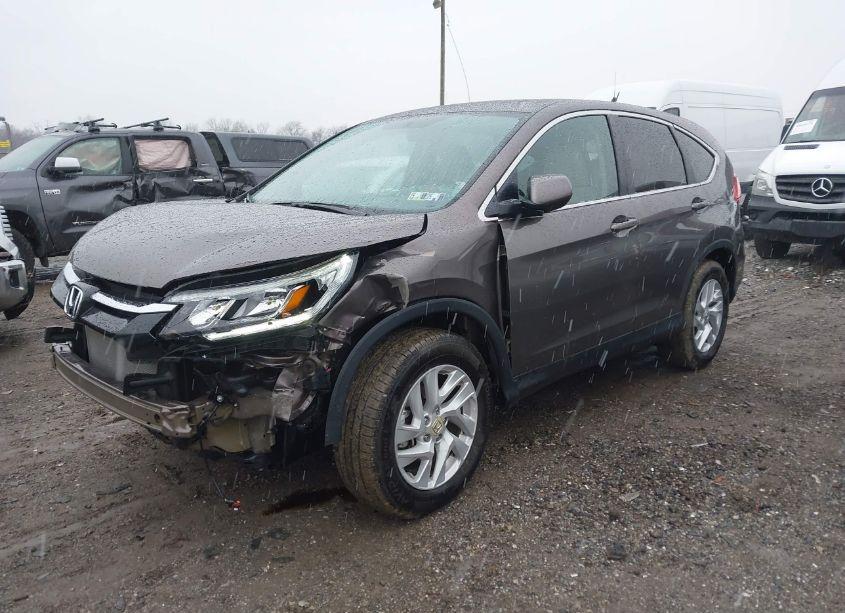 Photo 2 of 2016 Honda Cr-v EX (VIN 2HKRM4H5XGH606339)