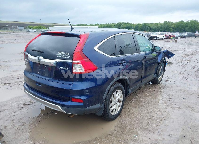 Photo 4 of 2016 Honda Cr-v EX (VIN 2HKRM4H5XGH621536)