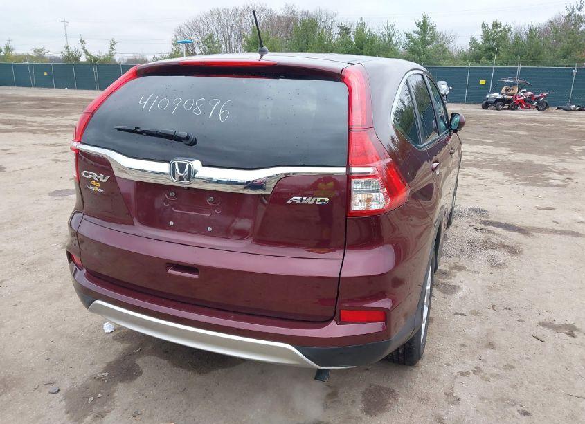 Photo 4 of 2016 Honda Cr-v EX (VIN 2HKRM4H5XGH703153)