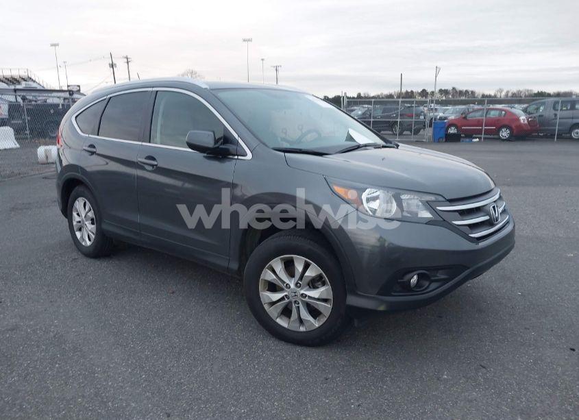 2012 Honda Cr-v EX-L (VIN 2HKRM4H70CH608287) main photo