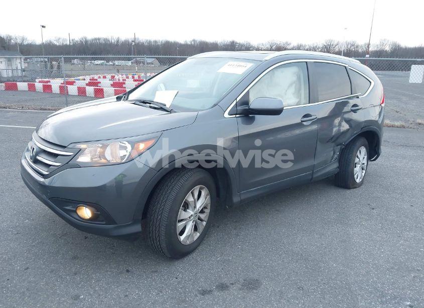 Photo 2 of 2012 Honda Cr-v EX-L (VIN 2HKRM4H70CH608287)