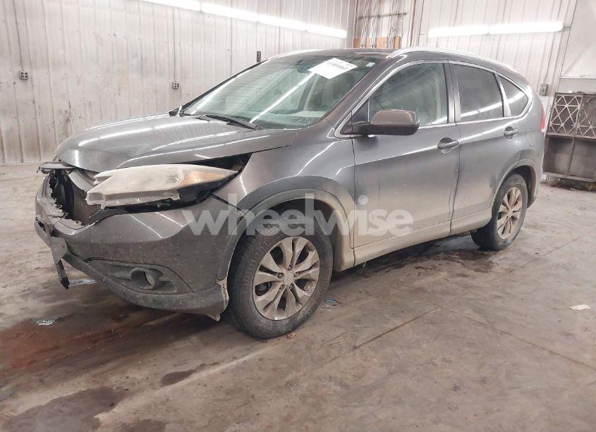 Photo 2 of 2012 Honda Cr-v EX-L (VIN 2HKRM4H70CH626689)