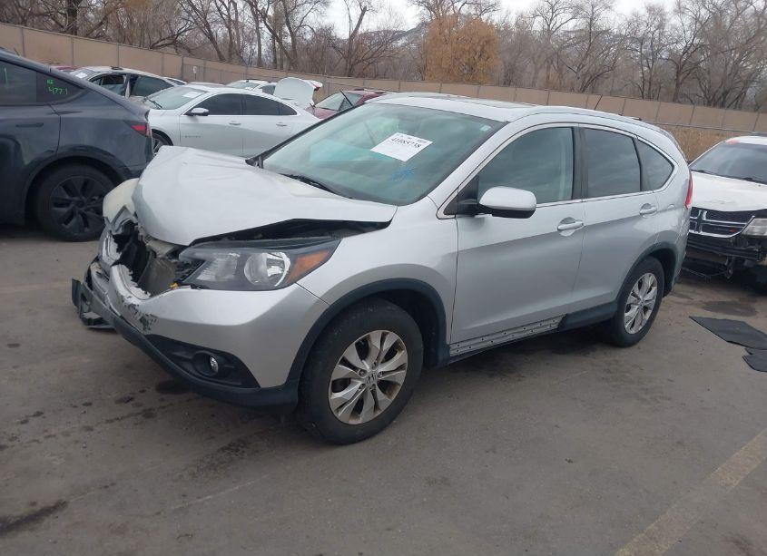 Photo 2 of 2013 Honda Cr-v EX-L (VIN 2HKRM4H70DH617203)
