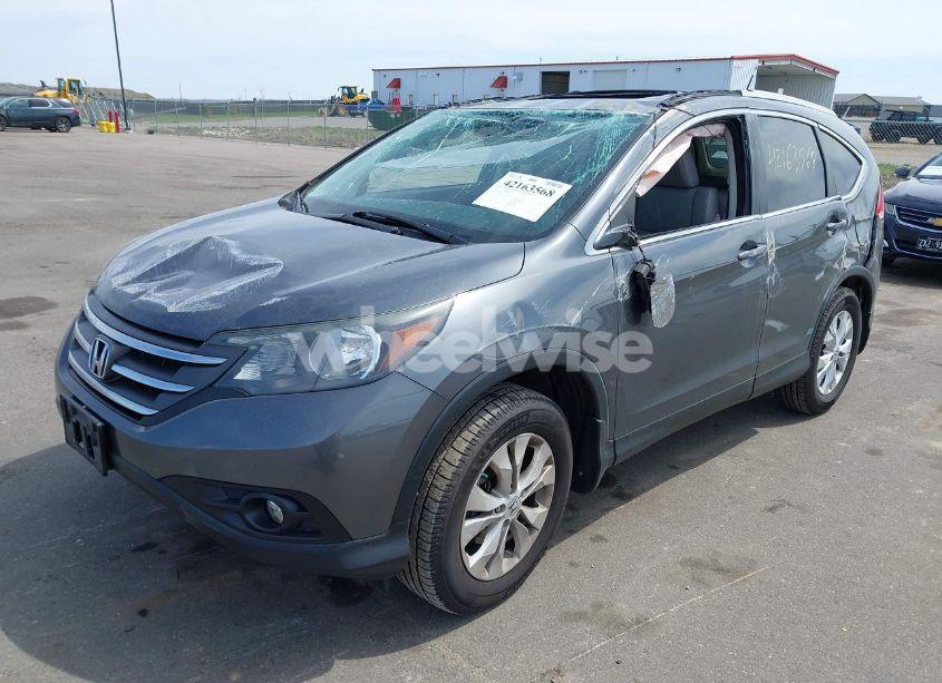 Photo 2 of 2013 Honda Cr-v EX-L (VIN 2HKRM4H70DH623518)