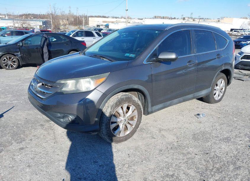 Photo 2 of 2014 Honda Cr-v EX-L (VIN 2HKRM4H70EH623388)