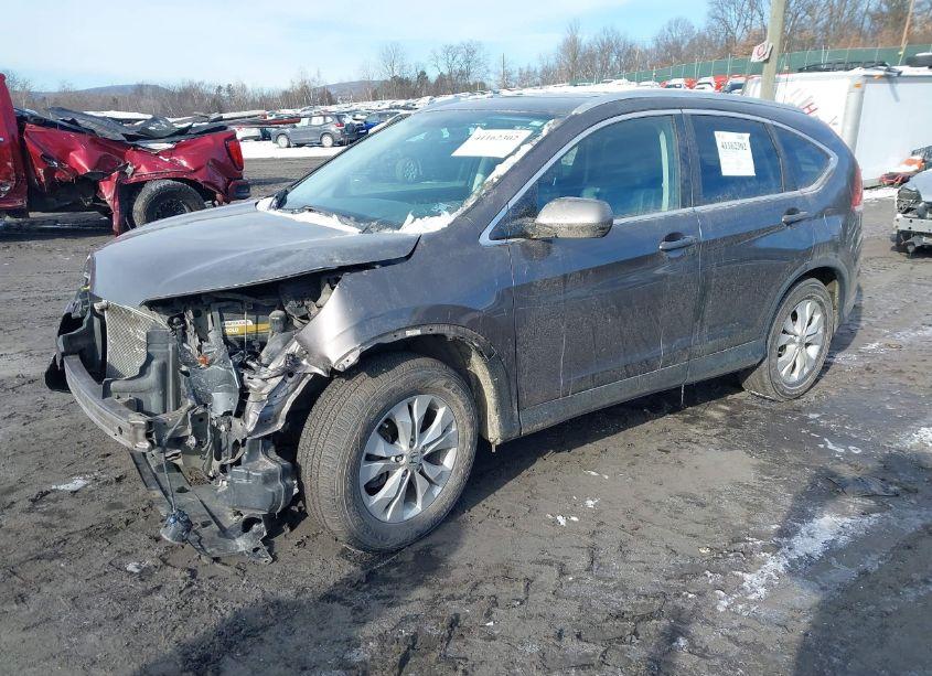 Photo 2 of 2014 Honda Cr-v EX-L (VIN 2HKRM4H70EH637338)