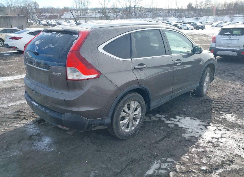 Photo 4 of 2014 Honda Cr-v EX-L (VIN 2HKRM4H70EH637338)