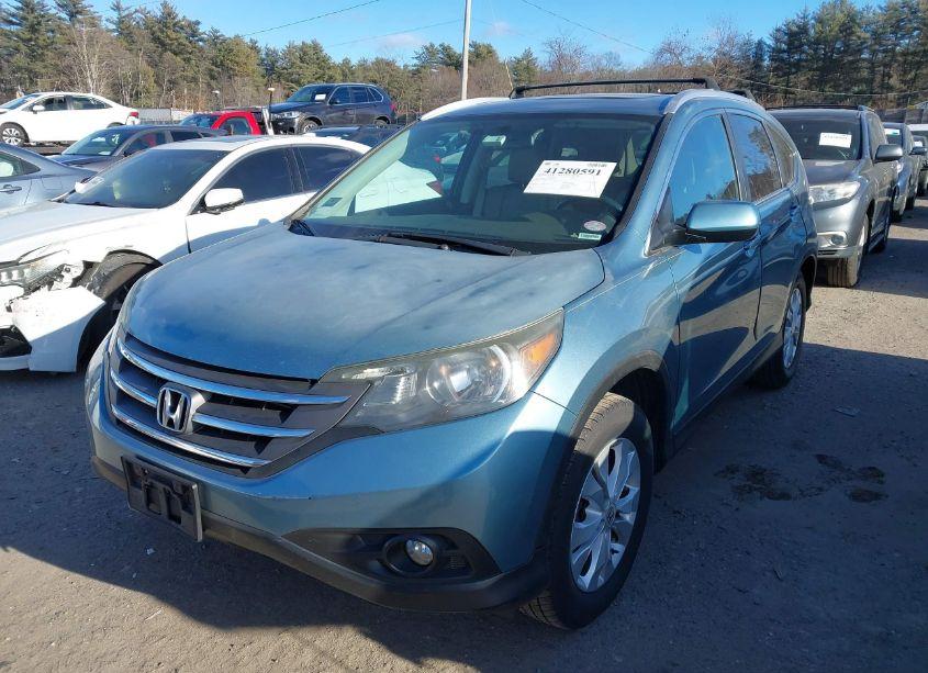 Photo 2 of 2014 Honda Cr-v EX-L (VIN 2HKRM4H70EH641499)