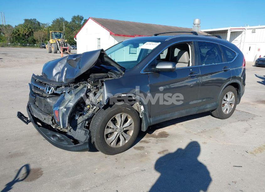 Photo 2 of 2014 Honda Cr-v EX-L (VIN 2HKRM4H70EH664376)