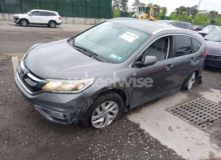Photo 2 of 2015 Honda Cr-v EX-L (VIN 2HKRM4H70FH634957)