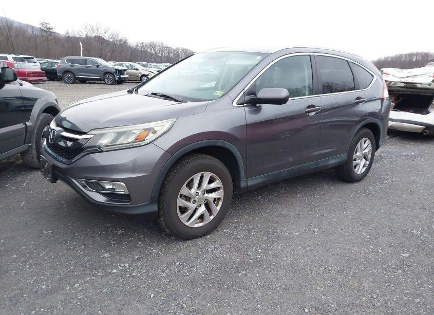 Photo 2 of 2015 Honda Cr-v EX-L (VIN 2HKRM4H70FH644355)