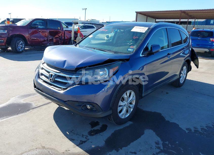 Photo 2 of 2013 Honda Cr-v EX-L (VIN 2HKRM4H71DH608249)