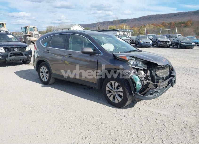 2014 Honda Cr-v EX-L (VIN 2HKRM4H71EH649708) main photo