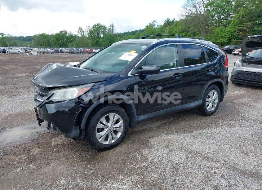 Photo 2 of 2014 Honda Cr-v EX-L (VIN 2HKRM4H71EH692655)
