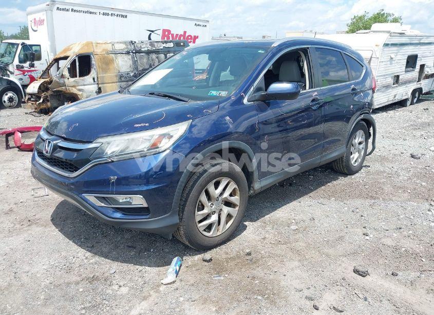 Photo 2 of 2015 Honda Cr-v EX-L (VIN 2HKRM4H71FH682290)