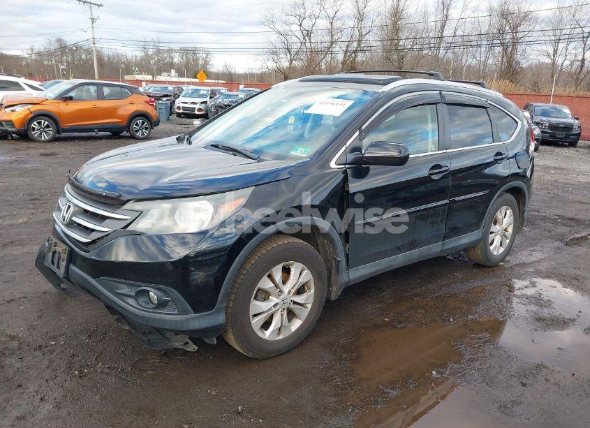 Photo 2 of 2014 Honda Cr-v EX-L (VIN 2HKRM4H72EH658868)