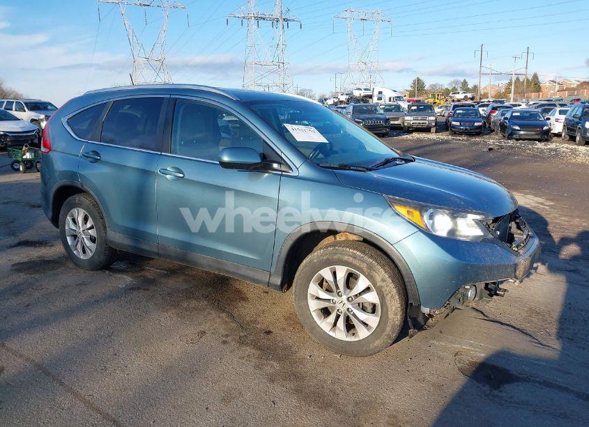 2014 Honda Cr-v EX-L (VIN 2HKRM4H72EH665111) main photo