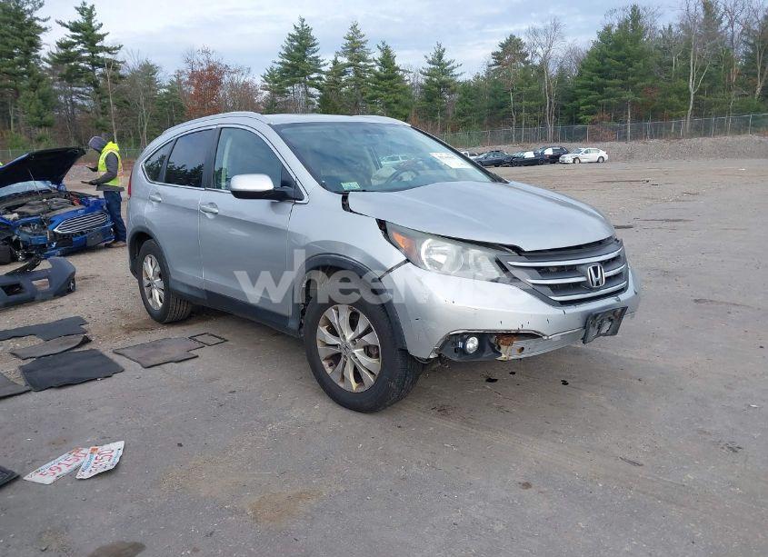 2014 Honda Cr-v EX-L (VIN 2HKRM4H72EH667084) main photo