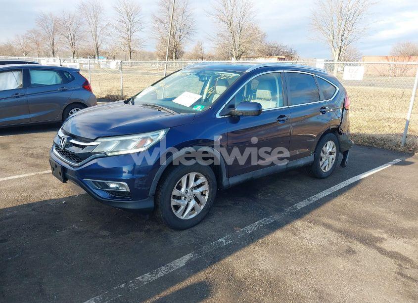 Photo 2 of 2015 Honda Cr-v EX-L (VIN 2HKRM4H72FH605587)