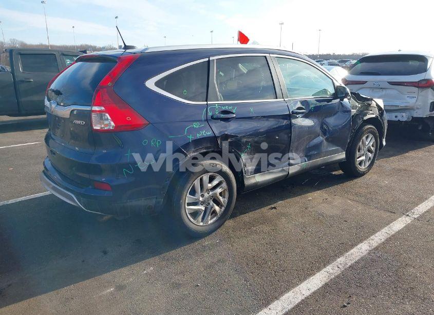 Photo 4 of 2015 Honda Cr-v EX-L (VIN 2HKRM4H72FH605587)