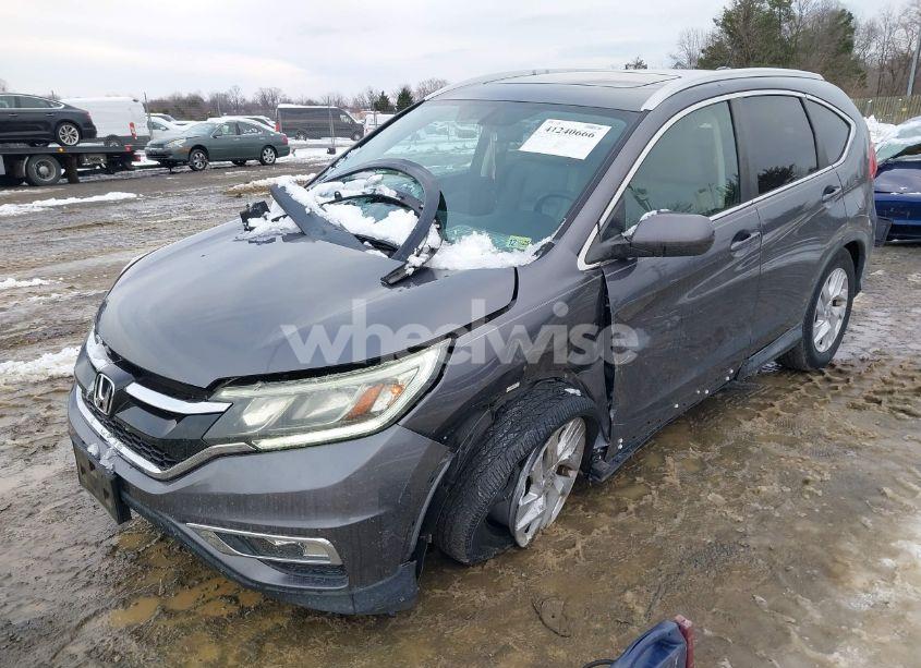 Photo 2 of 2015 Honda Cr-v EX-L (VIN 2HKRM4H72FH613236)